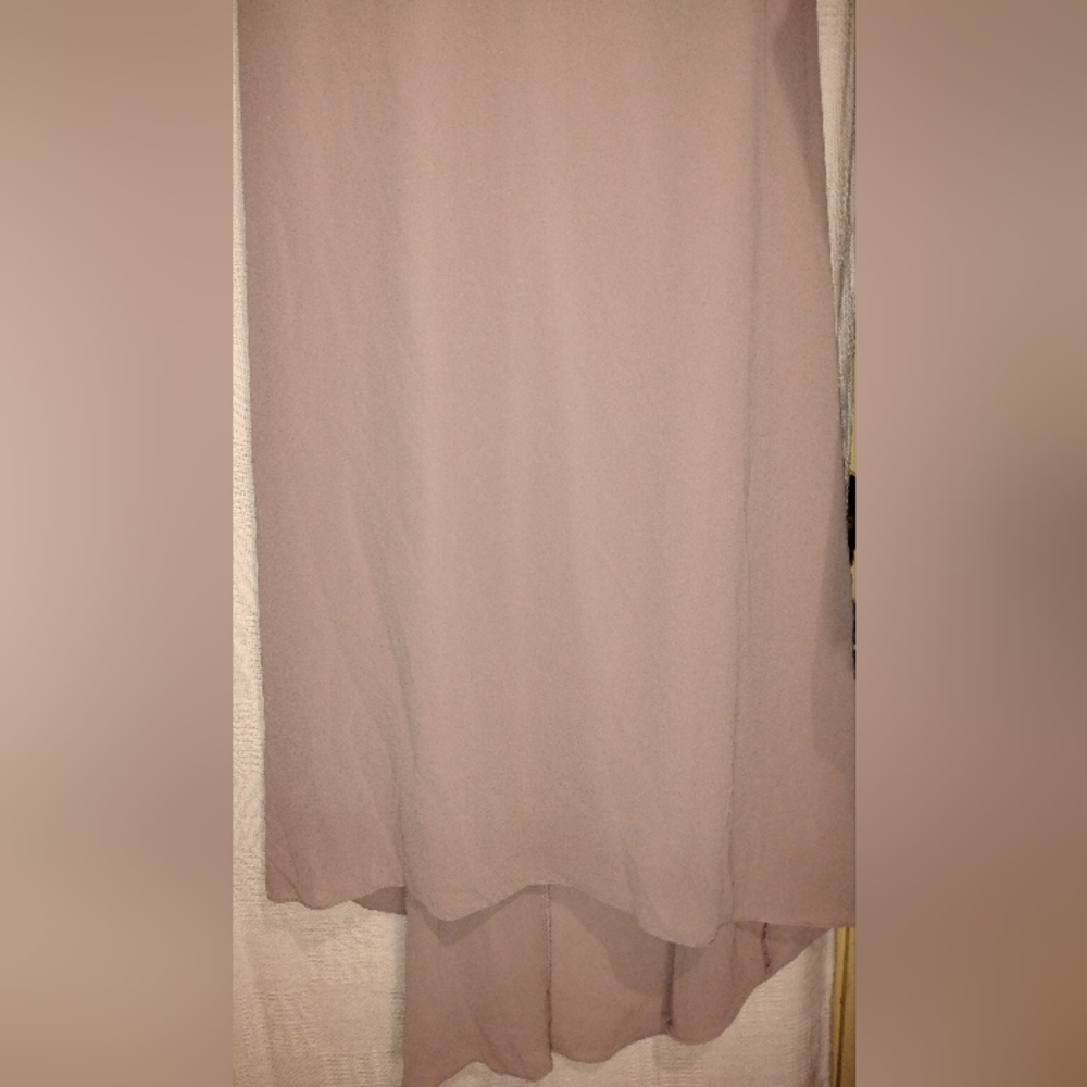 Tfnc London Elegant Gray Sleeveless Dress Size 10 - Picture 7 of 9